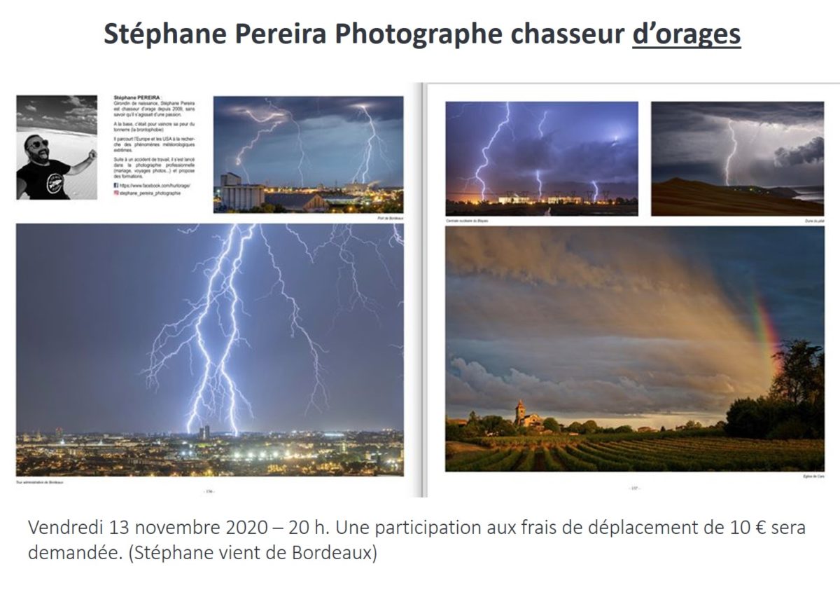 Stéphane Pereira, chasseur d’orages